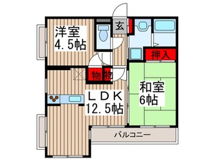 ウィンベルコ－ラス大宮日進の物件間取画像